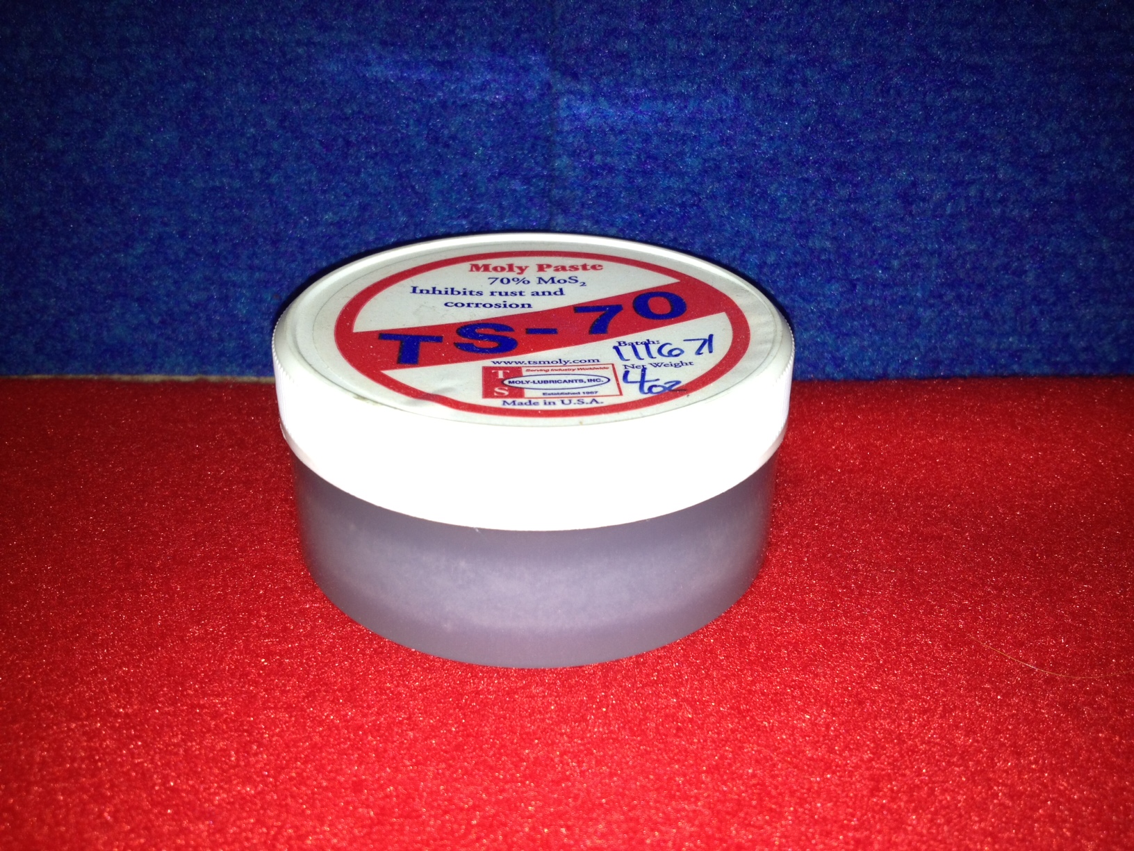 TS-70 Moly Paste With 70% MoS<sub>2</sub>